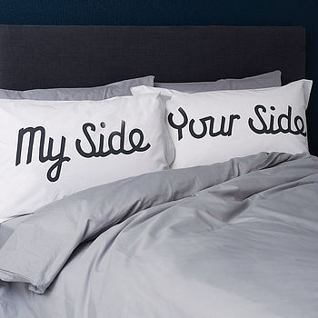 'My Side Your Side' Pillowcases, 12 of 12