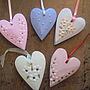 Valentine/Decorated Hearts On Ribbon, thumbnail 5 of 11