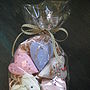 Valentine/Decorated Hearts On Ribbon, thumbnail 6 of 11