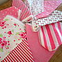 PINK Large Bunting - Can Be Personalised, thumbnail 1 of 5