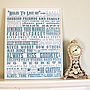 'Rules To Live By' Inspirational Graduation Print, thumbnail 1 of 10