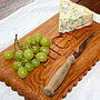 Solid Oak Nice Biscuit Chopping Board And Cheese Board, thumbnail 3 of 10