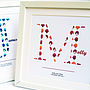 Child's Initial Pink Personalised Print, thumbnail 4 of 4