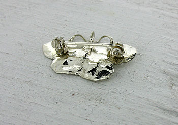 Silver Or Gold Butterfly Brooch, 2 of 4