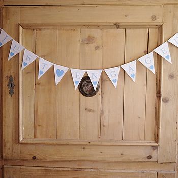 Just Engaged Bunting, 9 of 12