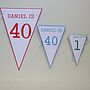 Personalised Birthday Age Bunting, thumbnail 4 of 5