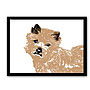 Cairn Terrier Dog Print, thumbnail 2 of 2