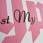'Just My Type' Letterpress Card, thumbnail 2 of 2
