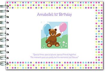 Personalised 1st Birthday Book, 8 of 12