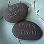 Engraved Name And Date Stone, thumbnail 1 of 6