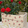 Vintage Rose Gift Crate, thumbnail 2 of 6