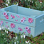 Pink Roses Gift Crate, thumbnail 3 of 6