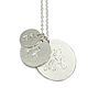 Three Personalised Silver Medal Necklace, thumbnail 5 of 12