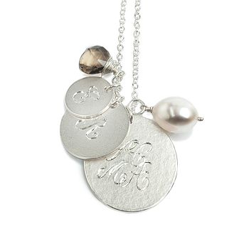 Three Personalised Silver Medal Necklace, 3 of 12