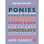 Personalised Child's 'Loves' Print, thumbnail 3 of 6