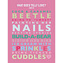 Personalised Child's 'Loves' Print, thumbnail 5 of 6