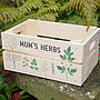 Mum's Herbs Gift Crate, thumbnail 1 of 6