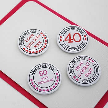 Personalised Special Occasion Magnet Card, 5 of 9