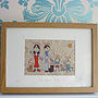 Personalised Family Embroidery Picture, thumbnail 7 of 12