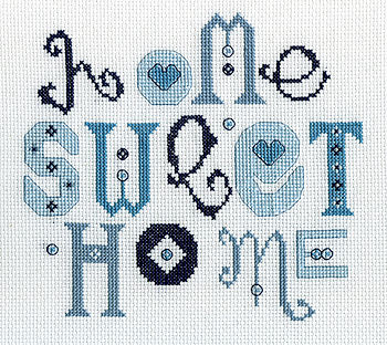 'Home Sweet Home' Cross Stitch Kit, 4 of 11