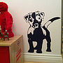 Dog Lovers Wall Sticker, thumbnail 2 of 4