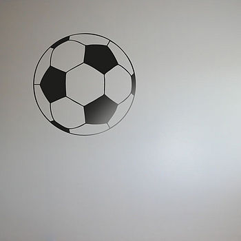 Football Vinyl Wall Sticker, 2 of 3