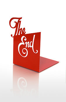 'The End' Bookend, 2 of 2