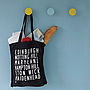 Personalised Destinations Canvas Shopper Bag, thumbnail 2 of 12