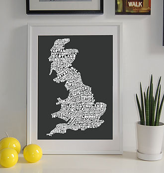 Britain Typography Print, 6 of 8