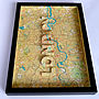 London Letter Map Artwork, thumbnail 6 of 12