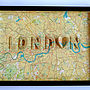 London Letter Map Artwork, thumbnail 11 of 12