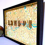 London Letter Map Artwork, thumbnail 4 of 12