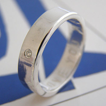 Silver Personalised Ring, 10 of 11