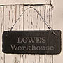 Personalised Engraved Slate Shed Sign, thumbnail 6 of 9