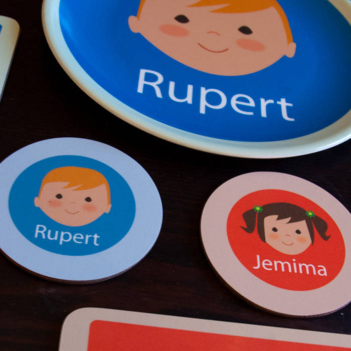 Personalised Face Placemat By Kisses and Creations