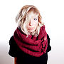 Organic Cotton Scarf And Snood, thumbnail 4 of 6