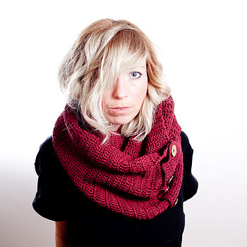 Organic Cotton Scarf And Snood, 4 of 6