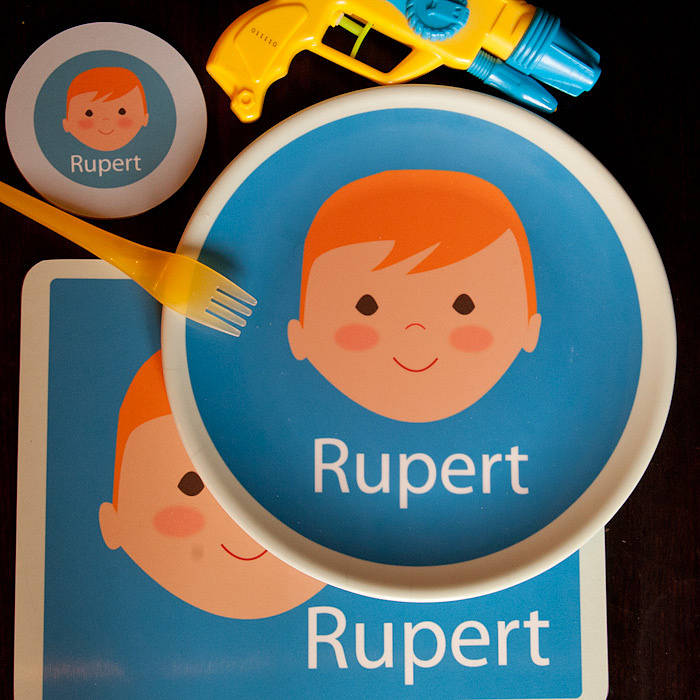 Personalised Face Placemat By Kisses and Creations