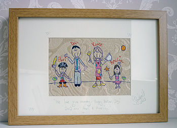 Personalised Family Embroidery Picture, 11 of 12
