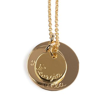 Personalised Sleek 9ct Gold Necklace, 3 of 5