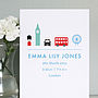 25 Personalised Birth Announcement Cards, thumbnail 1 of 2