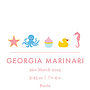25 Personalised Birth Announcement Cards, thumbnail 2 of 2