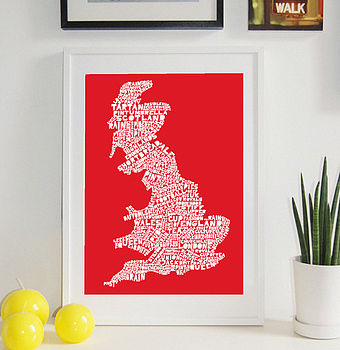 Britain Typography Print, 5 of 8