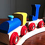 Personalised Wooden Name Train, thumbnail 10 of 12