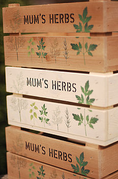 Mum's Herbs Gift Crate, 3 of 6
