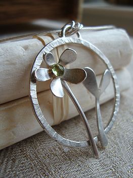 Handmade Silver Spring Flowers Necklace, 2 of 4