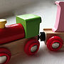Personalised Wooden Name Train, thumbnail 11 of 12