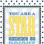 Carnival 'You are a Star' Card, thumbnail 2 of 2