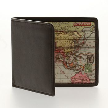 Leather World Map Wallet, 6 of 7