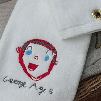 Personalised Towel With Your Child's Drawing, 5 of 8